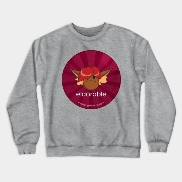 Eldorable circle Crewneck Sweatshirt by radiochio